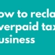 Accounting Wise - How to Reclaim Overpaid Tax for Your Business