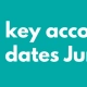 Accounting Wise - Key Accounting Dates - June 2025
