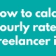 Accounting Wise - how to calculate your hourly rate as a freelancer in the UK