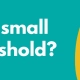 Accounting Wise - what is the small profits threshold